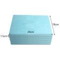 5 Pack Foam Rectangle Blocks for Kids Crafts, Polystyrene Boards for DIY Sculpture , 1.5x19x29cm. 