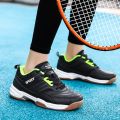 New Men's Leather Shoes Fashion Tennis Table Tennis Shoe Training Badminton Shoe Large Size 38-46 Outdoor Sneakers Running shoes. 