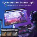 RGB Led Monitor Light Bar for Computer Gaming Lights Bar Monitor Screen Hanging Lighting USB Dimmable Desk Lamp Atmosphere.