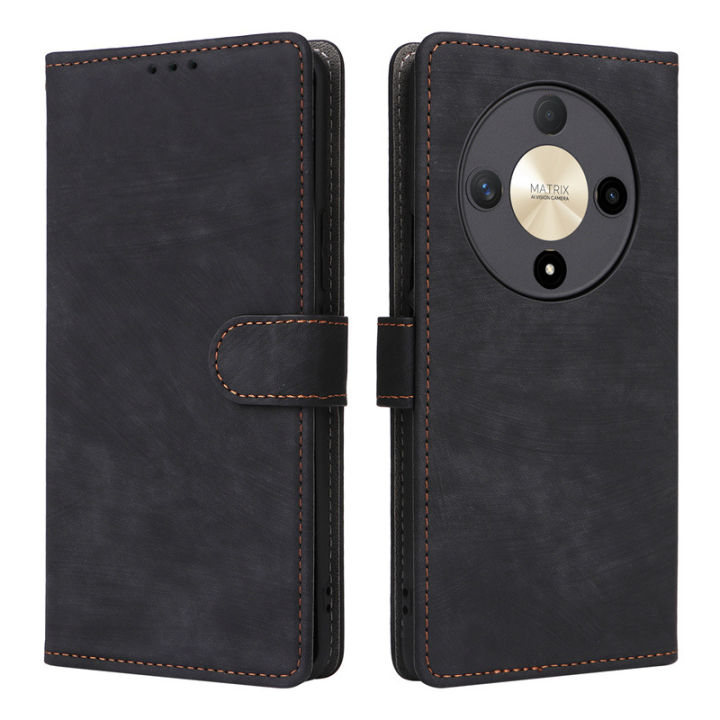 Honor%20X9B%205G/Honor%20X50%20Wallet%20Case%20with%20RFID%20Blocking%20Credit%20Card%20Holder,%20Premium%20PU%20Leather%20Flip%20Folio%20Case%20Wallet%20with%20Kickstand%20Protective%20Case%20-%20Image%205