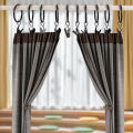 10Pcs/Set Curtain Rings Clips Metal Decorative Rustproof Drapery Window Curtain Hanging Ring Hook Clothes Clip Hanger.