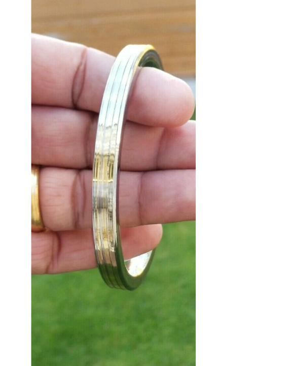 FASHIONABLE Round Silver Bracelet For Men