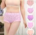 3 Pieces Cotton Comfortable Panty for Women / Panties for Women / Ladies Pantie for Girls / Panties for Middle Age Women.