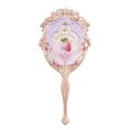Flower Knows Vanity Mirror Violet Strawberry Rococo Hand Mirror Makeup Mirrors Portable Mirror with Handle. 