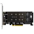 RAID Card PCI-E X8 Double Disk RAID Card Extended Dual NVME RAID PCI-E X8 Split Card. 