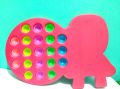 Baby Snack Time Squid game Fidget Toy Pop it Popper Anti Stress Box Fidget pop it. 
