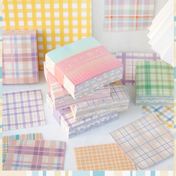 Panda%20Online%20200%20Sheets%20Grid%20Drive%20to%20Series%20Striped%20Memo%20Pad%20Self-adhesive%20Checkered%20Sticky%20Notes%20Album%20Diary%20Journal%20Decorative%20Scrapbooking%20-%20Image%205