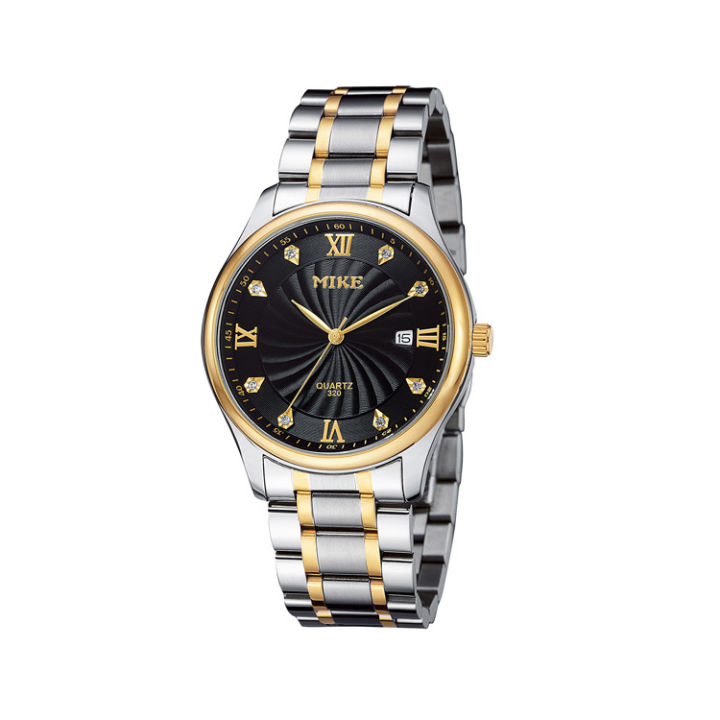 MK%20MIKE%20Fashion%20Women's%20Watch%20Business%20Leisure%20Quartz%20Watch%20Calendar%20Men's%20Steel%20Belt%20Waterproof%20Watch%20Couple%20Watch%20-%20Image%202