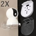 Wall Mount Bracket Adhesive Small Wall Shelf for Security Cameras Speakers Baby Monitor with Threaded Hole.