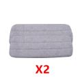 jia Deerma Replace Mop for Mijia Water Spray Mop 360 Rotating Cleaning Cloth Head Wooden Carbon Fiber Cloth C2-2PCS. 
