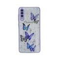 Colorized Butterfly for Samsung A50 Phone case a32/a42/a52 Soft Silicone a72/M12/S21u Protective Sleeve. 