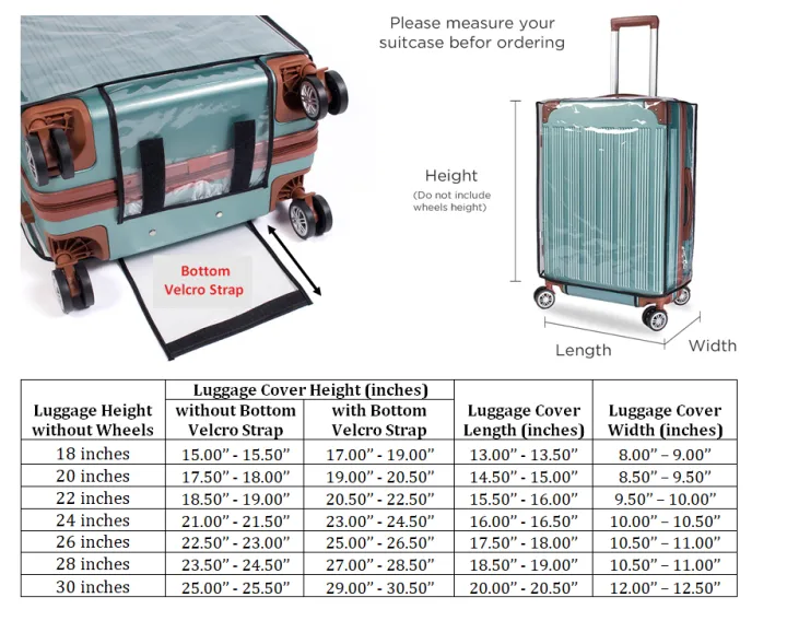 1%20Pcs%20Transparent%20Luggage%20Cover%20Waterproof%20Thick%20Clear%20PVC%20Suitcase%20Cover%20Travel%20Bag%20Dust%20Protector%20Stylish%20Luggage%20Cases%20Cover%20for%2020-30%20inch%20-%20Image%202