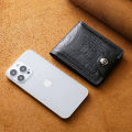 Men Mini Wallet Man Dollar Purse Card Bag Leather Bag Student Zero Wallet Personality Men's Short Wallet Card Holder.