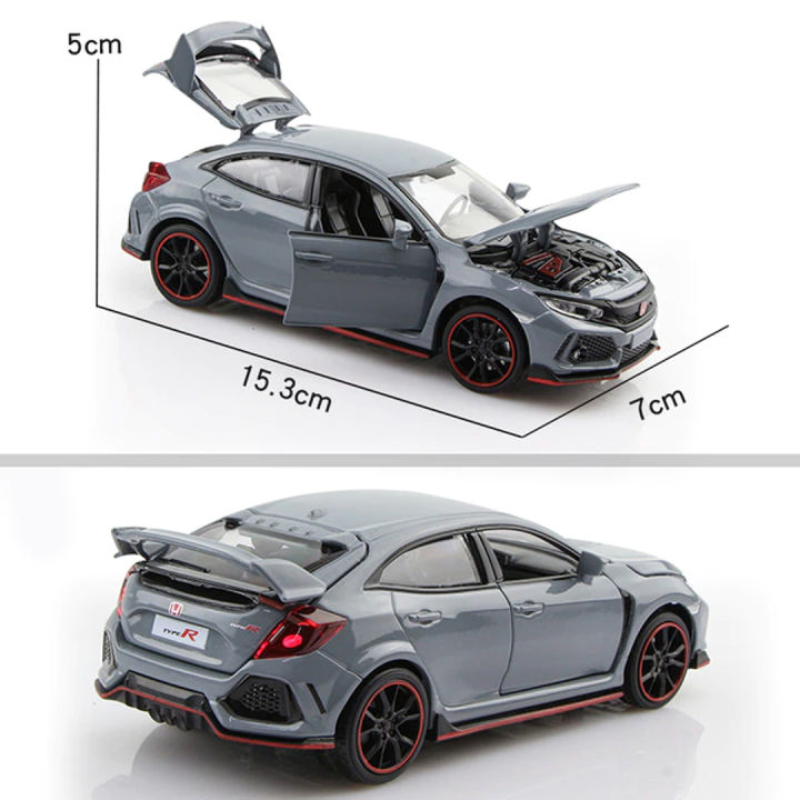 1:32%20Honda%20Civic%20Type%20R%20Die-Cast%20Vehicles%20Alloy%20Model%20Car%20Toys%20For%20Gift%20Collection%20-%20Image%207