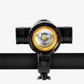 USB Rechargeable High LED Front Light for & Road Bicycles, Ideal for Night Safety.