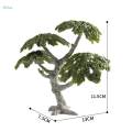 Model Trees Figurines Mini Artificial Tree Ornaments for Building Model Train Railways.