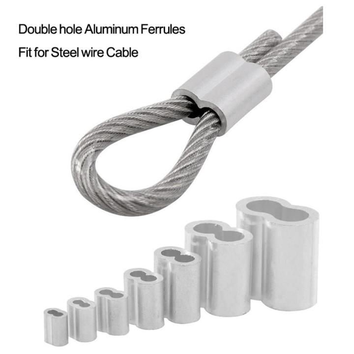 M1 to M12 Various Specifications Steel Wire Cable Rope Fixing Clip 8 ...