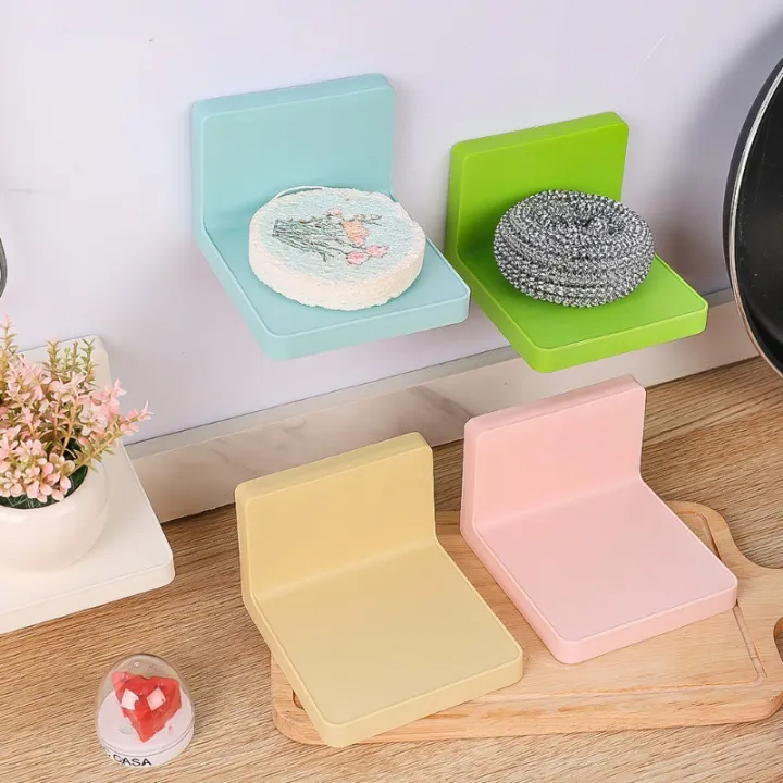 1Pc%20Bathroom%20Wall-mounted%20Self-adhesive%20Right-angle%20Shelf%20Sticker%20%20Household%20Kitchen%20Condiment%20Sponge%20Sundries%20Storage%20Holder%20-%20Image%204