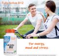 Doctor's Best Fully Active B12 1500mcg, Non-GMO, Vegan, Gluten Free, Supports Healthy Memory, Mood and Circulation, 60 Veggie Caps, USA. 