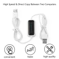 480Mb/s USB 2.0 Laptop PC To PC Online Data Link File Transfer Cable Bridge. 