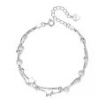 925 sterling silver Beautiful stars Bracelets for women korean fashion designer party Wedding Jewelry Holiday gifts. 