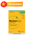 Norton 360 All-in-one Security (Standard) - Antivirus, VPN, 10GB Cloud Storage - 1 Device - 3 Years (Digital License). 