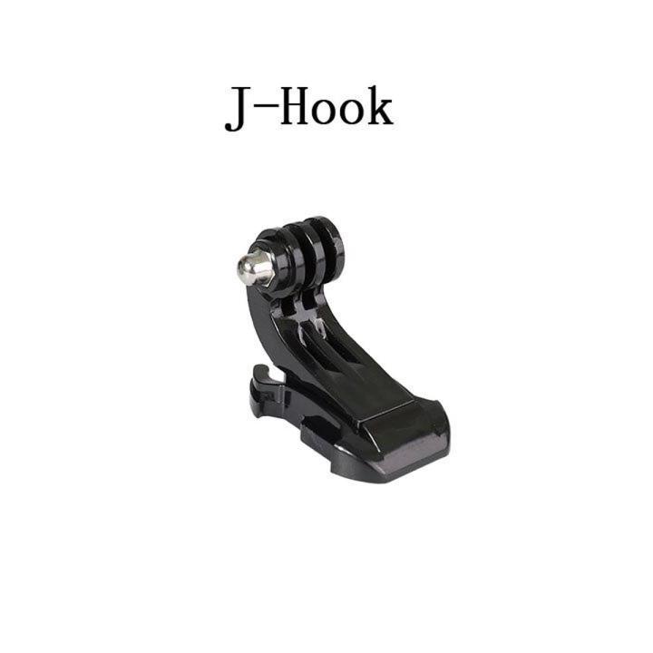 J-hook for Helmet Front Mount Vertical Surface Buckle Mount For Action Camera