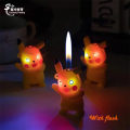 Novelty Cool Cartoon Small Pokemon Pikachu Mini Night Light Action PVC Figures Lighter. 