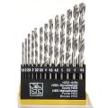 HSS Drill Bit Set 13 Pieces Drill Bits Set for Wood, Malleable Iron, Aluminum, Plastic.