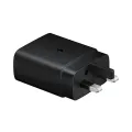 For Samsung Galaxy S25 Ultra S24 Ultra Phone's Super Fast Charger Adapter 45W EP-TA845 UK Plug PD Travel Wall Chargers With 3A USB C To USB C Cable For Samsung S23 Ultra S22 Ultra S20 S21 S22 Ultra Note 20 Ultra A91 A90 A80 A71 A70 5G. 