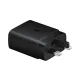 Samsung Super Fast Charger 45W Charge EP-TA845 UK Plug 3 Pin PD Fast Charger Adapter with Type-C To Type-C PD Cable For Samsung GALAXY S23 Ultra S22 Ultra S20 S10 Note 10 Plus S22 Note 20 Ultra 5G A91 A80 S20+ Note10+. 