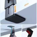 Portable Magnetic Airplane Phone Holder Travel Essentials Flexible Rotation Hands-Free Airplane Phone Mount For IPhone 15 S23U. 