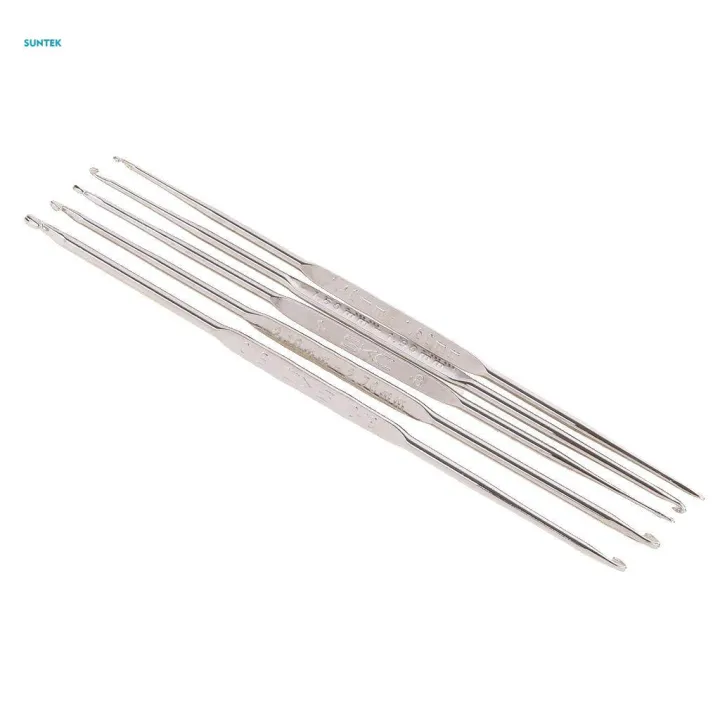 5x5%20Pieces/Set%20Double%20End%20Crochet%20Hook%20Knitting%20Tools%20-%20Image%203