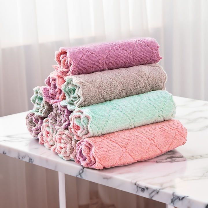 2Pcs/5Pcs%20Kids%20Absorbent%20Microfiber%20Fiber%20Small%20Square%20Hand%20Towel%20-%2016*26Cm%20-%20Image%206