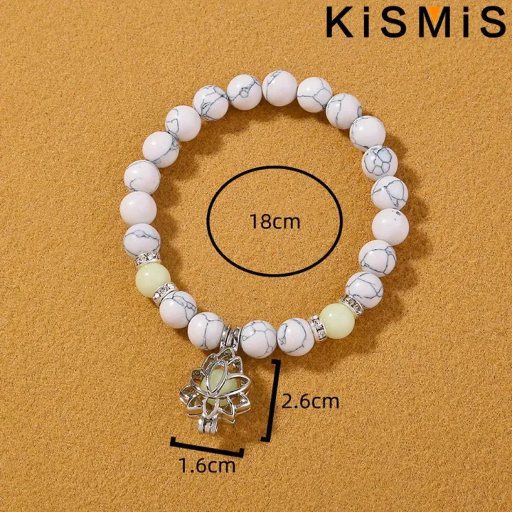 KIIS%201PC%20Natural%20Stone%20Bracelet%20Luminous%20Bracelet%20Charm%20Bead%20Bracelet%20for%20Men%20and%20Women%20Bracelets%20Chakra%20Healing%20Bracelet%20-%20Image%205