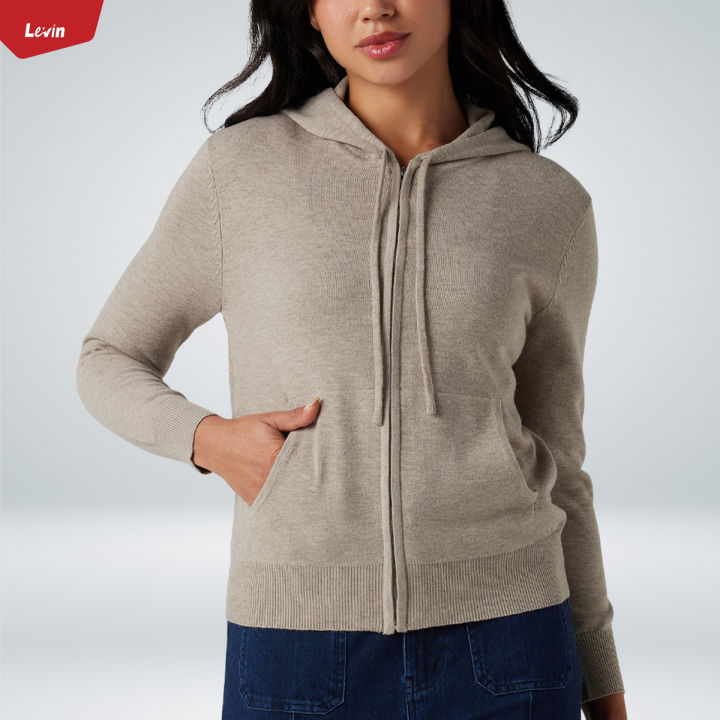 Womens%20Soft%20Knit%20Zip-Up%20Full%20Sleeve%20Sweater%20Hoodie%20with%20Pockets%20From%20Levin%20-%20Image%209