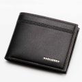 Men Wallets Name Engraving Short Card Holder Male Purse PU Leather Wallet For Men.
