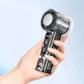 MECH FANS X05 Rechargeable Handheld Mini Fan | 3000mAh Portable Mini Cooling Fan with Digital Display.