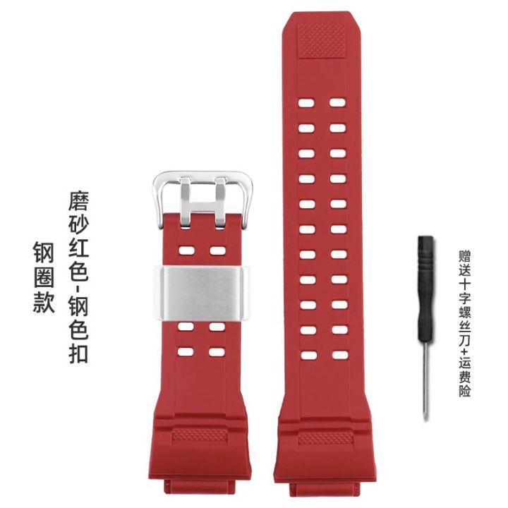 【DATA FROG Global MALL】（NEW）For Casio G-shock GW-9400 GW-9300 GW-9200 Men's Resin Watch Belt Strap Men's Waterproof Watchband 16mm