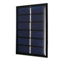 0.3W 3V Mini Solar Panel Polycrystalline Silicon Small Solar Cell DIY Waterproof Camping Portable Power Solar Panel Compatible for Toys Light Lamp Fan Garden Pump.