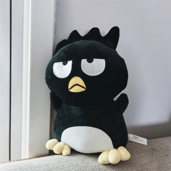 【Abandon】Sanrio Bad Badtz Maru Plush Toy Soft Cute Japanese Style Anime Black Penguin Doll Hug Plushies Birthday Gifts Girl 30/40/60cm