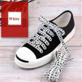 1 Pair 2021pair New Letter "NICE" Printed Laces 1CM Width 120cm Length Canvas Sneakers shoelaces Shoe Laces Bootstrings. 