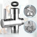 GC 1/2" Outlet Diverter Valve Splitter Ergonomic Design Brass 3 Way T Adapter For Shower Head Switch specification.