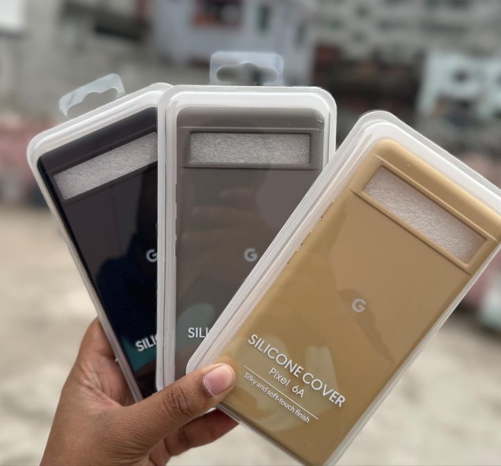 Premium Silicone  back cover For Google Pixel 6A