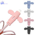 Cable Protector Charging Cables Anti-Break Cord Saver Silicone Styling USB Sleeve Anti-fold Durable Protective Cables Cove.