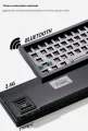 ZUOYA GMK67-S Gaming Mechanical Keyboard KIT Wireless Bluetooth Display Screen Gasket Hotswap RGB Gamers Custom KIT Support. 