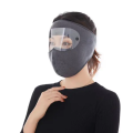 1pcs Men Women Winter Warm Full Face Breathable Outdoor Dustproof Windproof Cycling Mask with Goggles Ear Protection. 