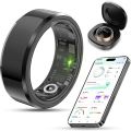 Smart Finger Ring for Fitness Tracking – With Magnetic Charging Cable – (Ring Size – 9).