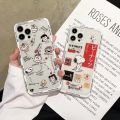 Olige Case For Xiaomi Mi 12 10 11 Lite 5G NE 11T 10T 9T Poco M4 M3 X3 GT F3 M2 X2 F2 Pro NFC 9 8 Trendy Cartoon Cute Charlie Snoopy Animation For Couple Soft Silicone Phone Case Cover ,.