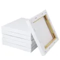 White Mini Canvas 5x5 inch - 3 Pcs. 
